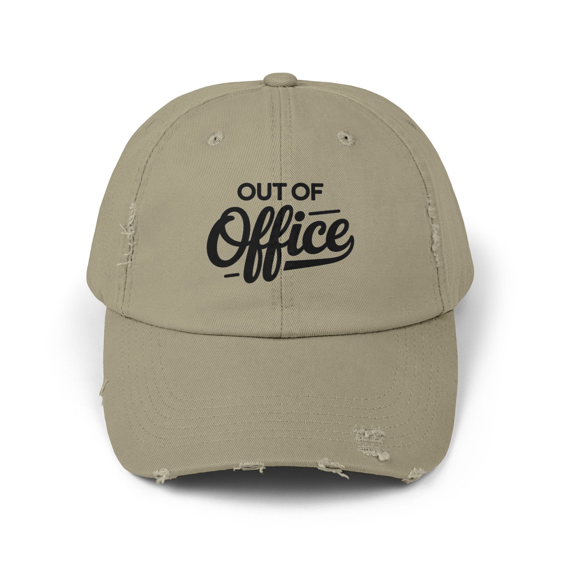 Unisex Distressed Cap Hats Printify Light Olive One size