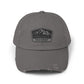 Explorer Wild Spirit Distressed Cap — Vintage Mountain Dad Hat Hats Printify Nickel One size