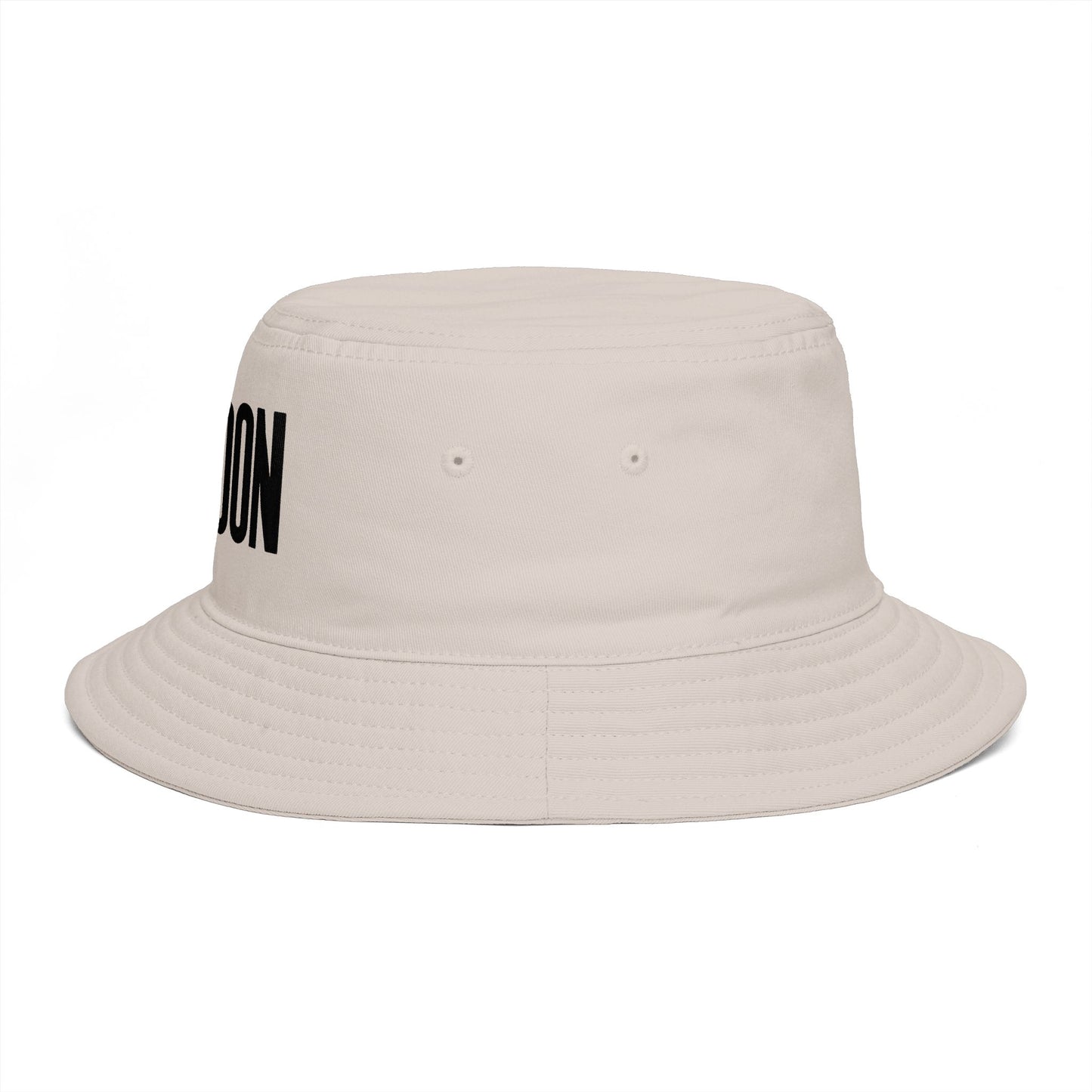 London Embroidered Bucket Hat — Minimal City Travel Sun Hat Hats Printify