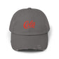 Distressed 'Cola' Vintage Baseball Cap – Retro Script Logo Hat Hats Printify Nickel One size