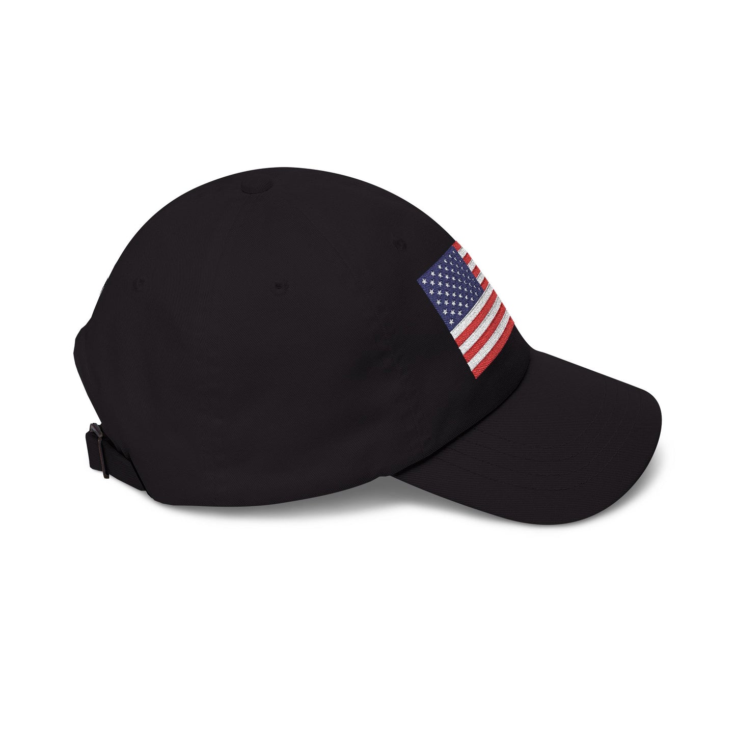 American Flag Dad Cap — Embroidered USA Baseball Hat for 4th of July