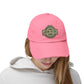 Distressed John Deere Logo Cap — Vintage Farm Equipment Baseball Hat