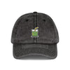 Vintage Cap (Embroidery) Hats Printify One size Black
