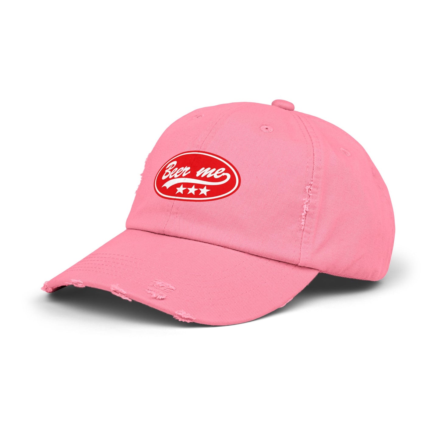 Beer Me Distressed Cap – Retro Patch Beer Hat for Brewers & Bar Fans