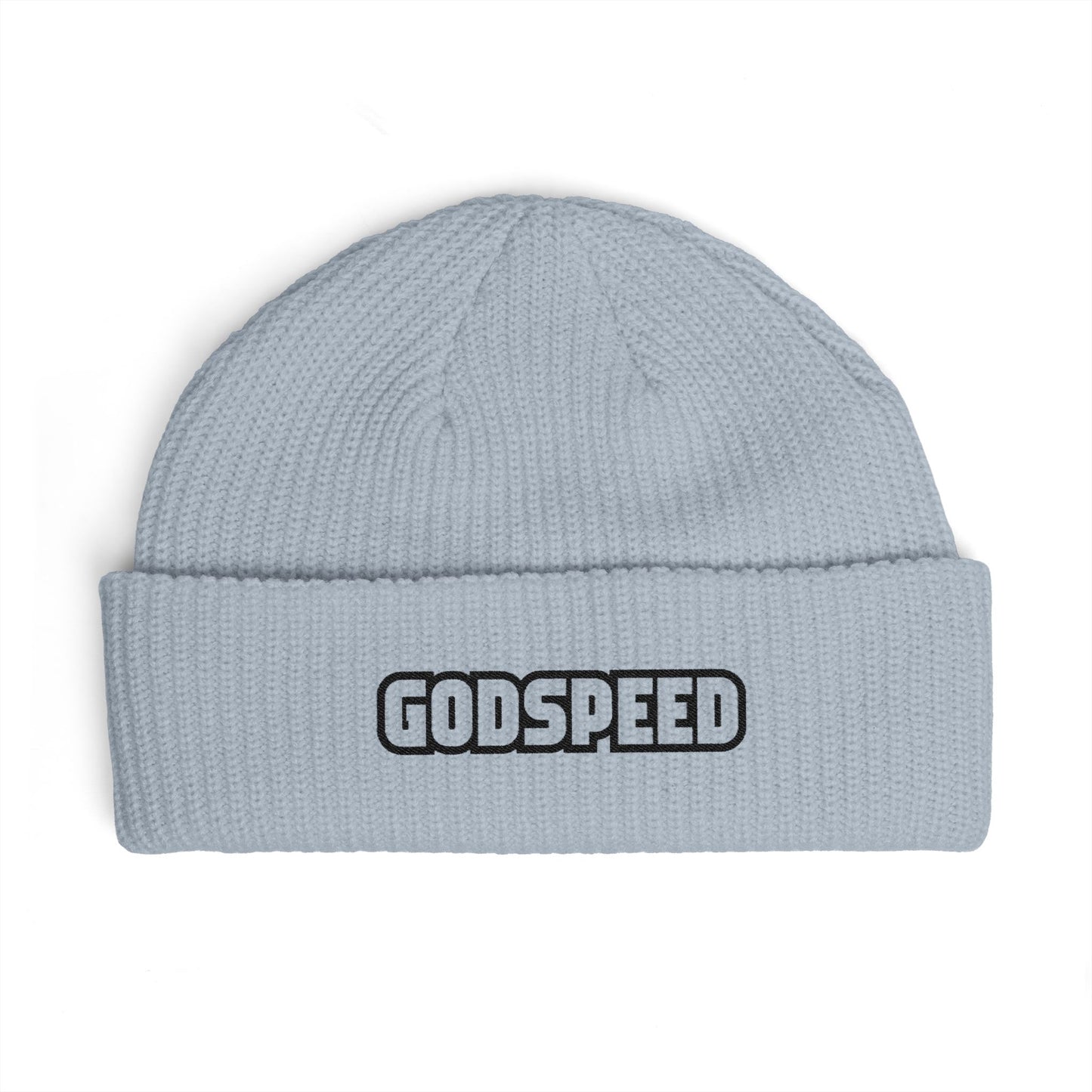 Godspeed Embroidered Cuff Beanie Hats Printify