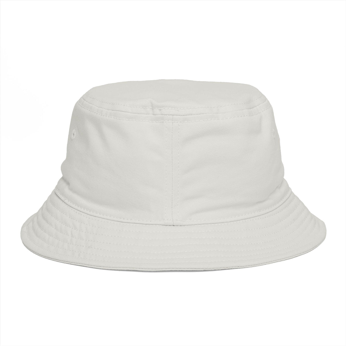 No Kings Bucket Hat — Rebellious Crown Graphic Cotton Bucket Hat Hats Printify