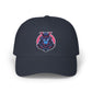 Dad Cap — Cyber Samurai Embroidered Logo Hat Hats Printify Navy One size