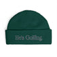 He's Golfing Cuff Beanie — Embroidered Golf Lover Knit Hat