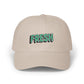 Fresh Embroidered Dad Cap — White Casual Baseball Hat Hats Printify Stone One size