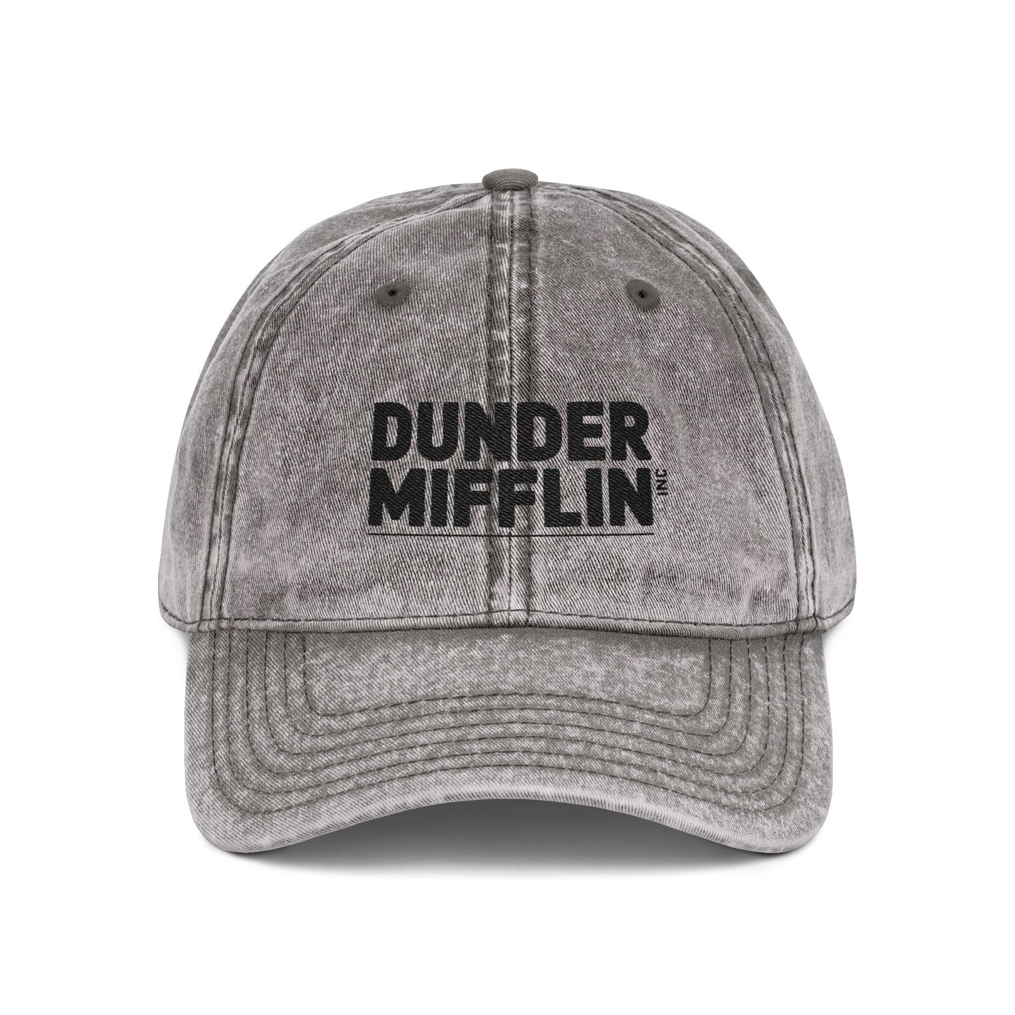Vintage Cap (Embroidery) Hats Printify One size Charcoal Grey