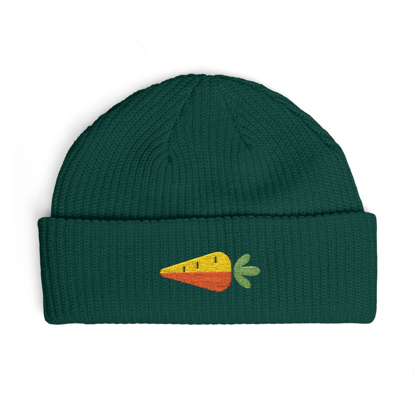 Embroidered Carrot Cuff Beanie Hats Printify