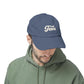 Texas Distressed Baseball Cap — Vintage Script Embroidered Hat