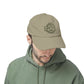 Distressed John Deere Logo Cap — Vintage Farm Equipment Baseball Hat