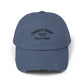 Distressed Baseball Cap — "Twenty Eight" Vintage Embroidered Dad Hat Hats Printify Scotland Blue One size