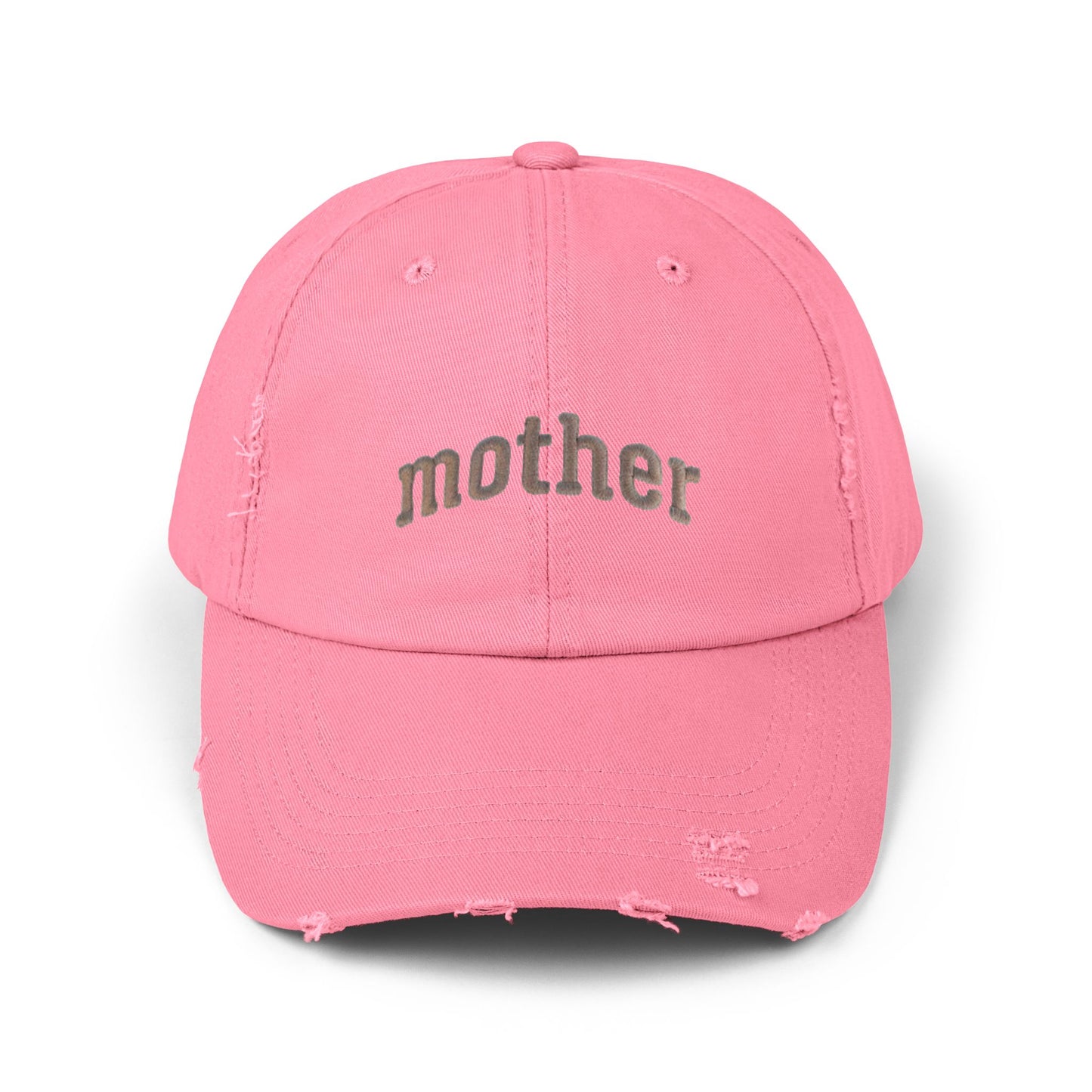 Mother Distressed Baseball Cap — Vintage Mom Hat, Casual Everyday Mom Gift
