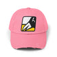 Unisex Distressed Cap Hats Printify True Pink One size