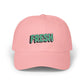 Fresh Embroidered Dad Cap — White Casual Baseball Hat Hats Printify Pink One size