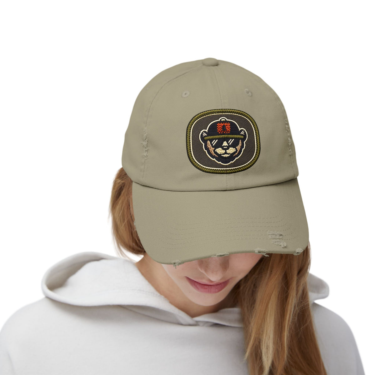 Unisex Distressed Cap Hats Printify