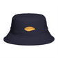 Autumn Leaf Bucket Hat — Brown Fall Outdoor Sun Hat