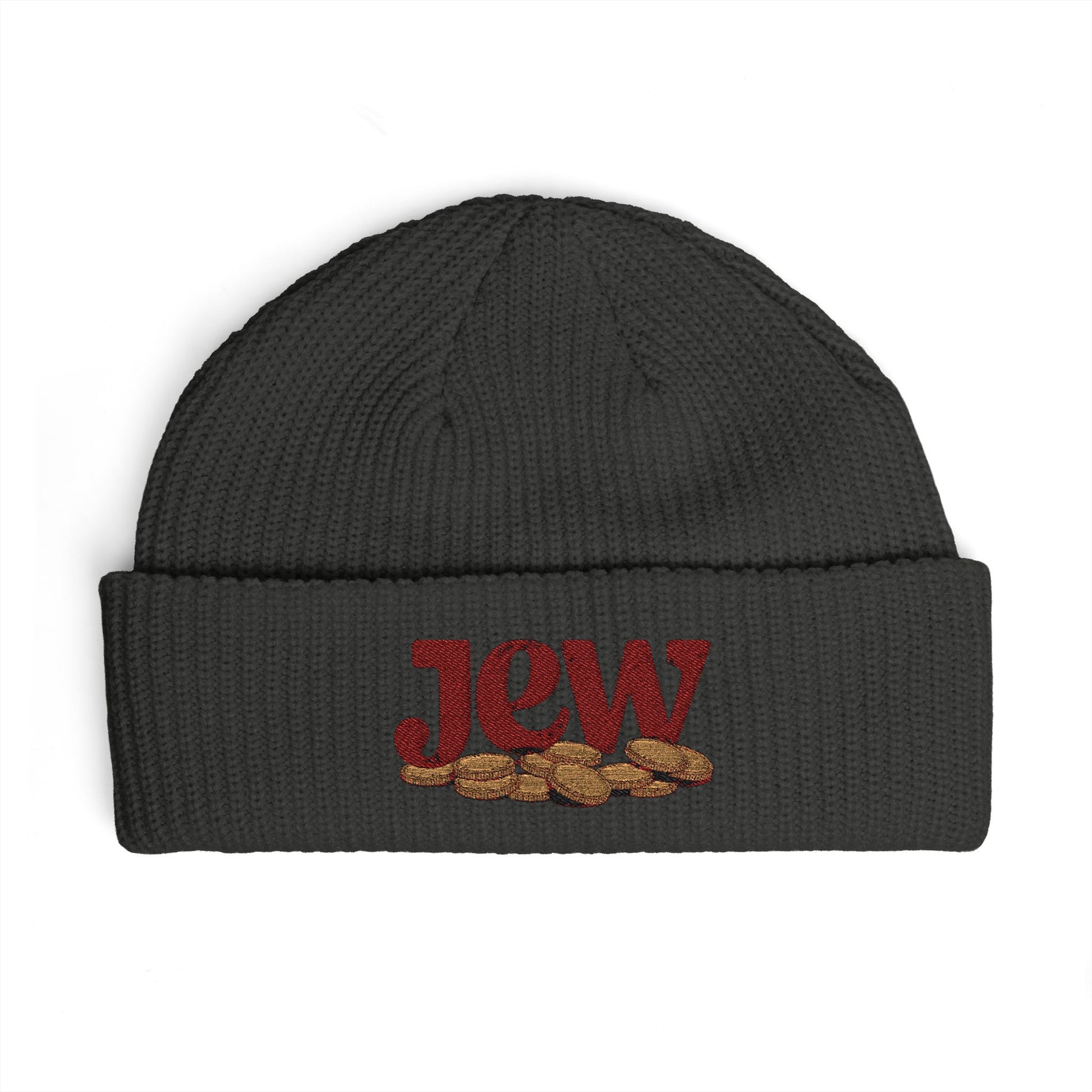 Cuff Beanie Hats Printify One size Coal