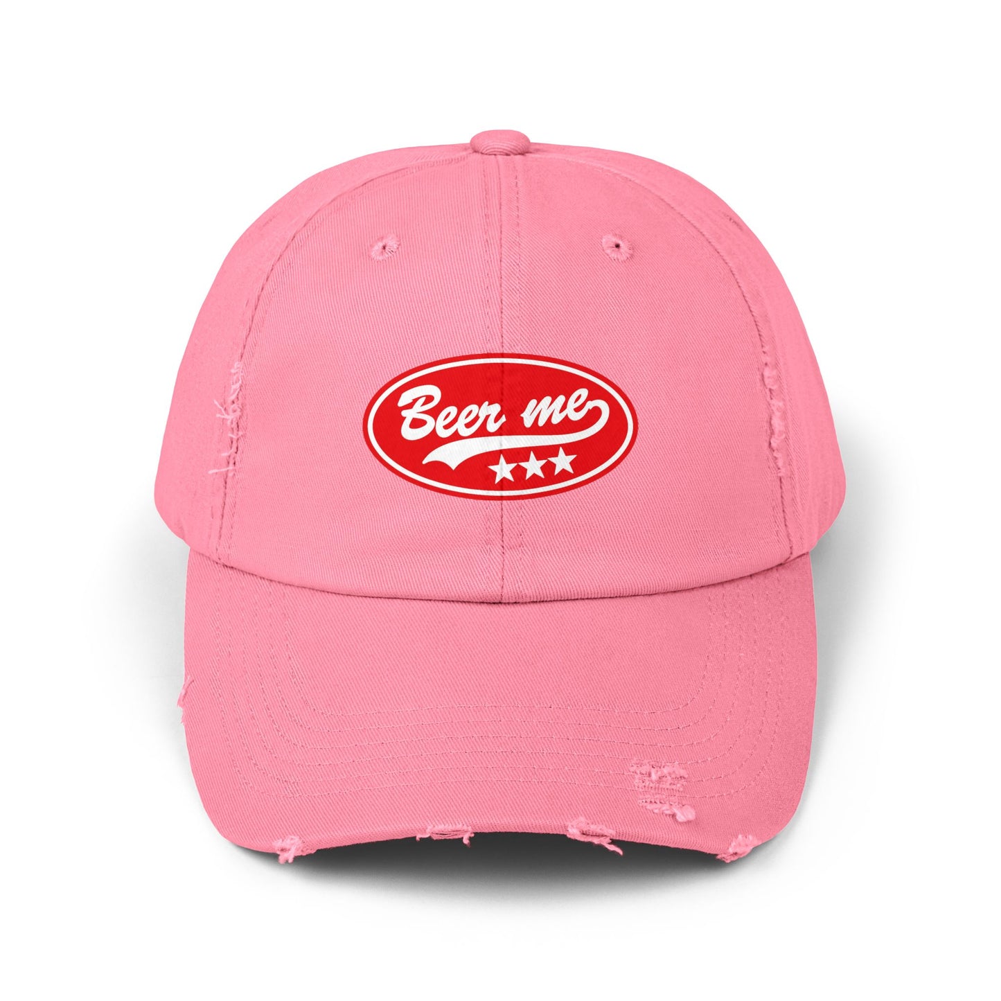 Beer Me Distressed Cap – Retro Patch Beer Hat for Brewers & Bar Fans