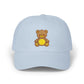 Teddy Bear Dad Cap — Cute Embroidered Plush Bear Baseball Hat Hats Printify Light Blue One size