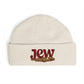 Cuff Beanie Hats Printify One size Ecru