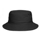 Brown Bucket Hat with Cute White Cat Embroidery — Casual Cat Lover Accessory Hats Printify