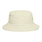 Tennis Ball Brown Bucket Hat — Retro Sport Casual Sun Hat