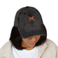 Vintage Embroidered Cap – 'No Kings' Crown Dad Hat Hats Printify