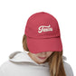Texas Distressed Baseball Cap — Vintage Script Embroidered Hat