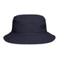 Shriff Bucket Hat — Retro Western Brown Cotton Sun Hat