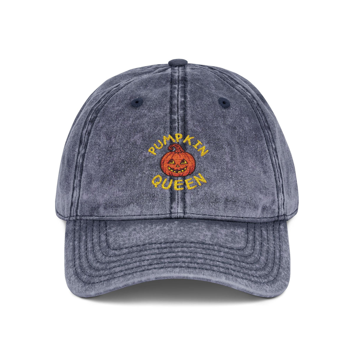 Pumpkin Queen Hats Printify One size Navy