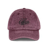 Vintage Cap (Embroidery) Hats Printify One size Maroon