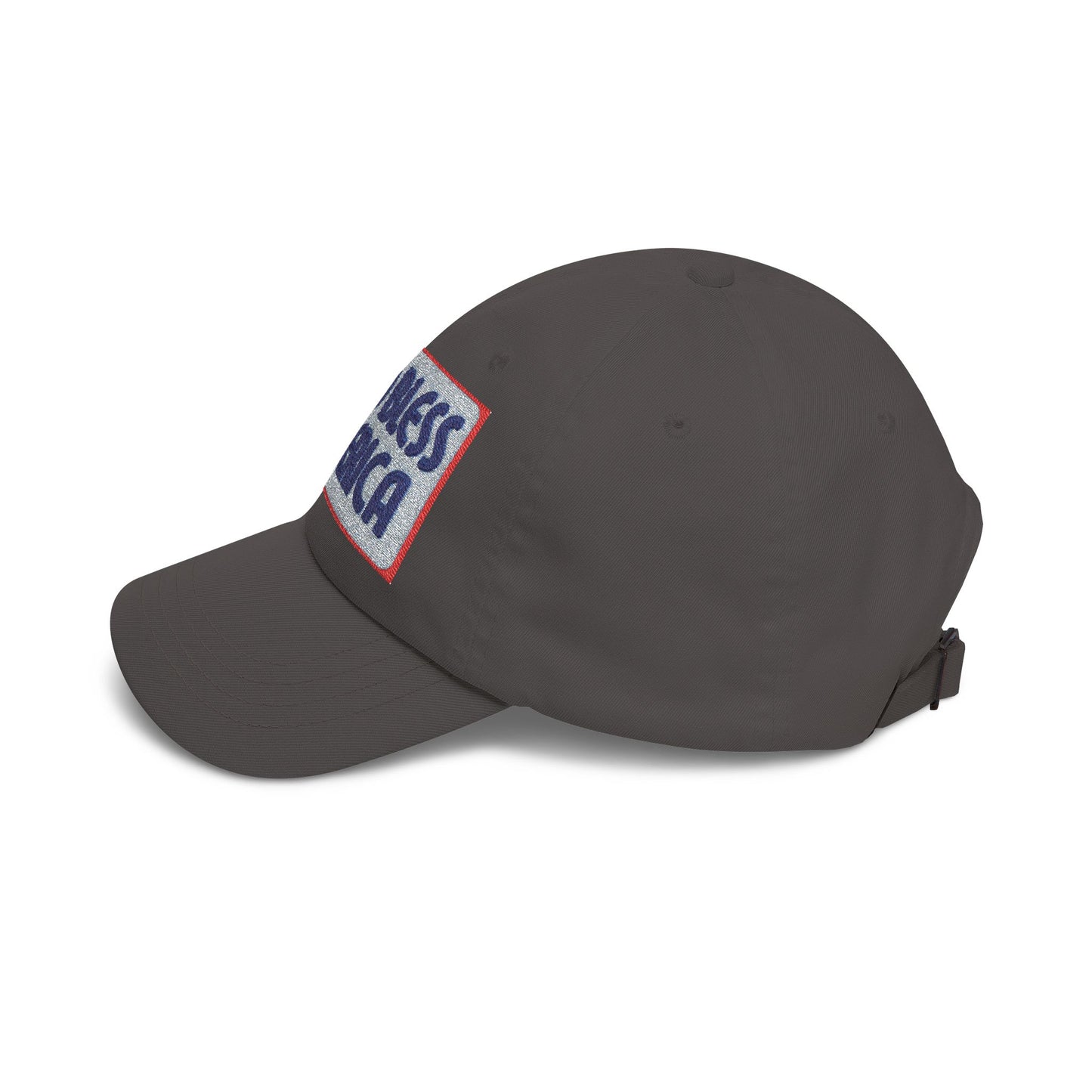 God Bless America Dad Cap — Patriotic Embroidered Baseball Hat