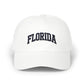 Florida Embroidered Dad Cap — Classic White Baseball Hat Hats Printify White One size