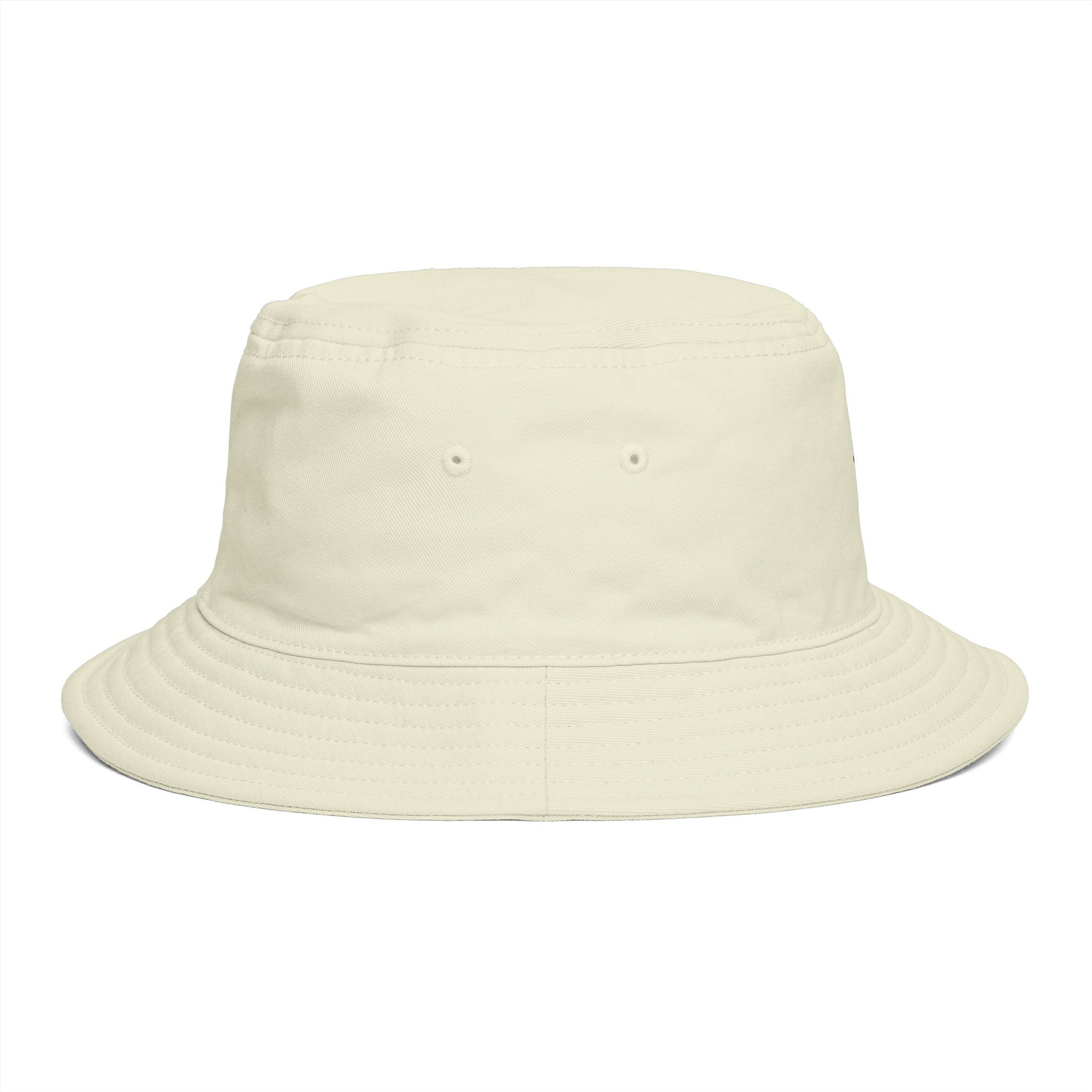 Red Pushpin Embroidered Bucket Hat - Minimal Casual Sun Hat Hats Printify