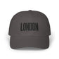 London Embroidered Dad Cap Hats Printify Dark Grey One size
