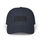 London Embroidered Dad Cap Hats Printify Navy One size