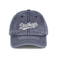 Vintage Cap (Embroidery) Hats Printify One size Navy