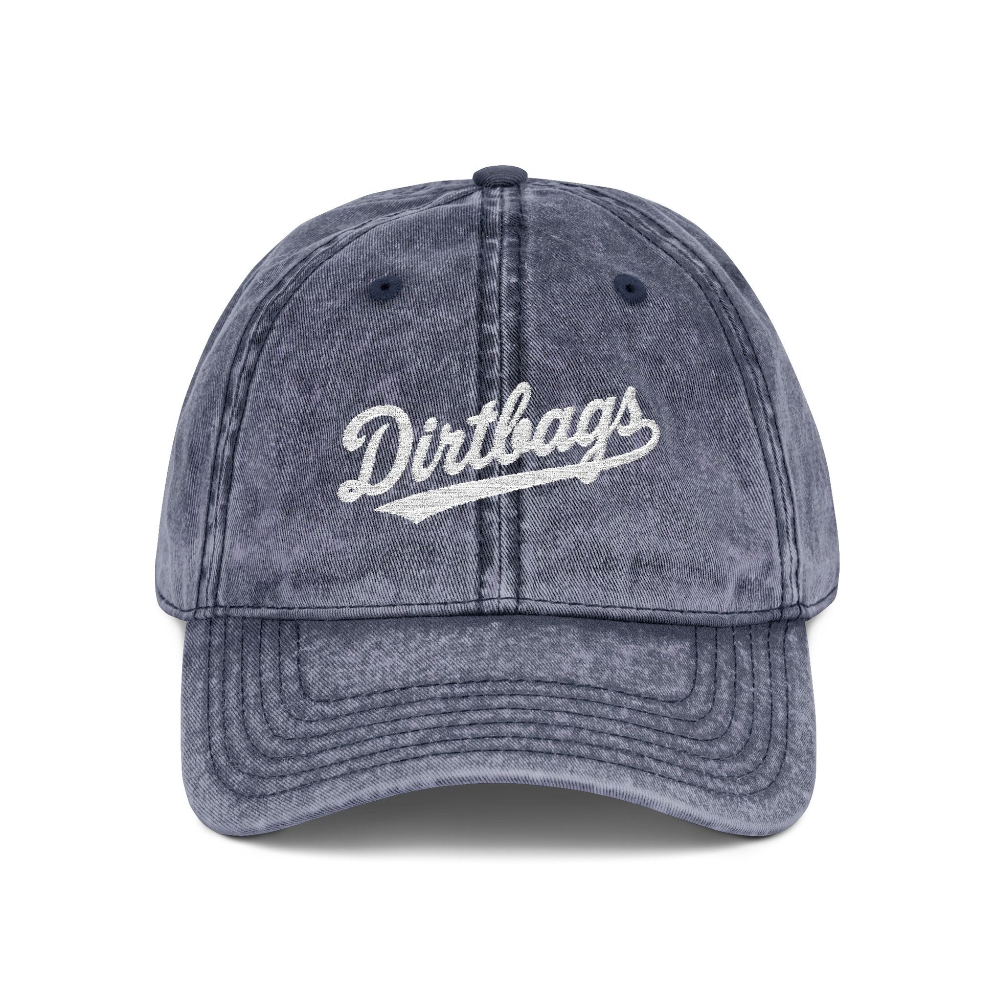 Vintage Cap (Embroidery) Hats Printify One size Navy