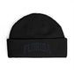 Florida Cuff Beanie - Embroidered Collegiate Knit Hat Hats Printify One size Black