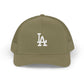 Embroidered LA Logo Snapback Trucker Cap Hats Printify
