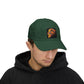 Dad Cap — Embroidered Fiery Lion Patch Baseball Hat