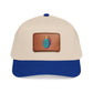 Leather Patch Baseball Cap — Retro Grenade Patch Hat