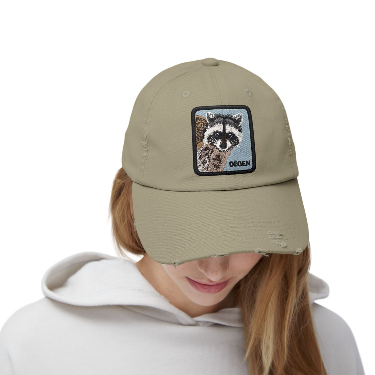 Unisex Distressed Cap Hats Printify