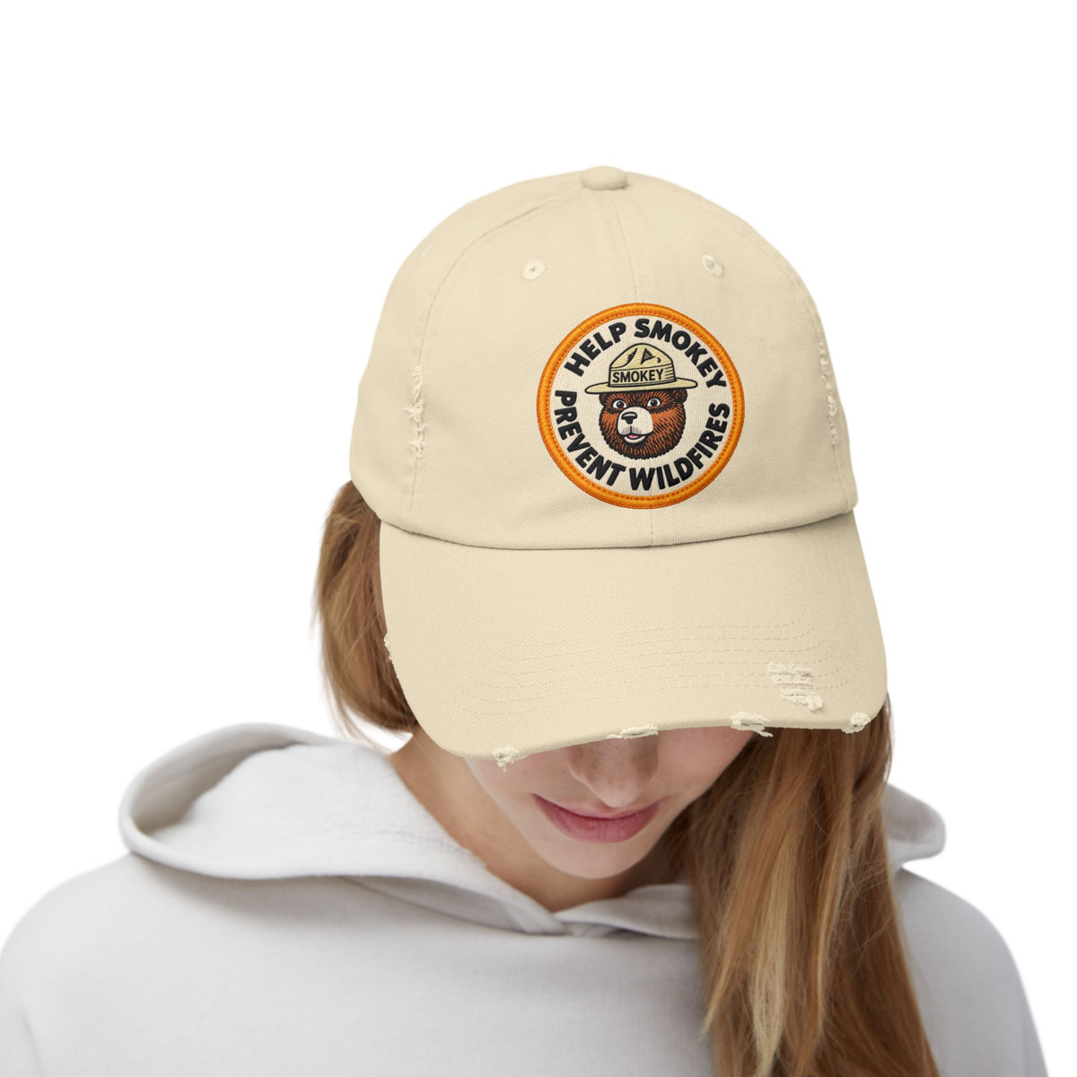 Unisex Distressed Cap Hats Printify
