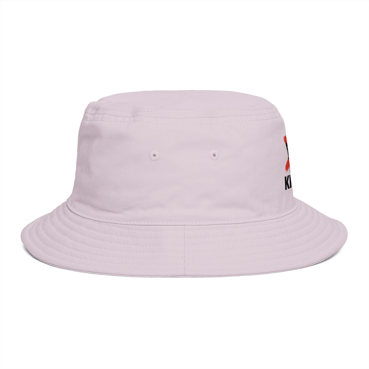 No Kings Bucket Hat — Rebellious Crown Graphic Cotton Bucket Hat