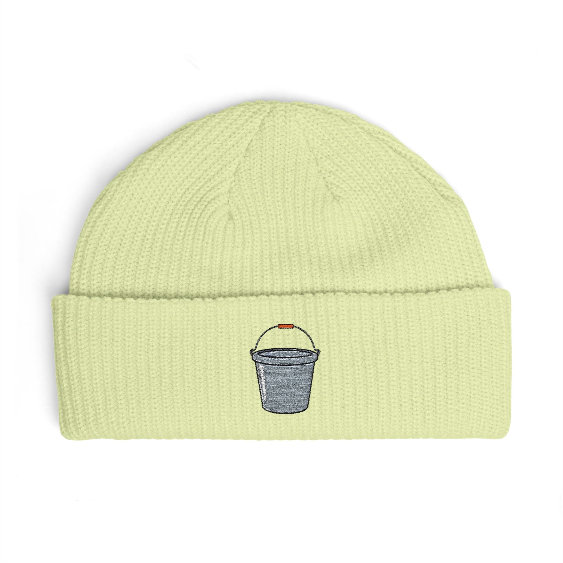 Embroidered Trash Can Cuff Beanie Hats Printify