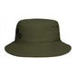 Drunk Arched Brown Bucket Hat – Retro Party & Festival Headwear